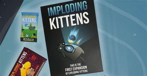 Exploding Kittens Expansion Pack Imploding Kittens Just $8.99 on Amazon (Regularly $15)