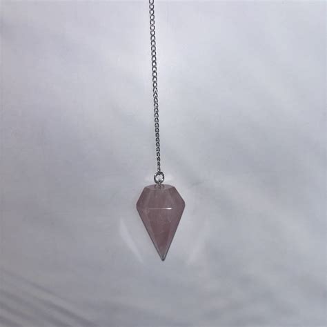 Rose Quartz Pendulum