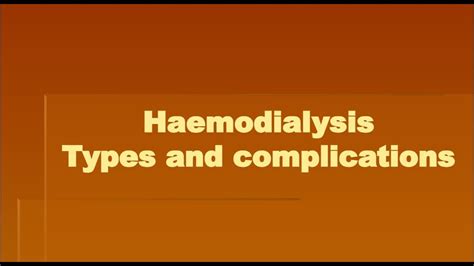 Haemodialysis | Procedure of DIALYSIS | Understanding hemodialysis ...