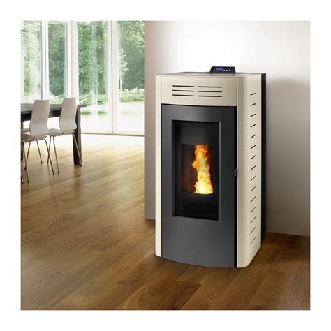 Termostufa Pellet Idro Naturale Modello Isola AQ 27 KW Caminetti