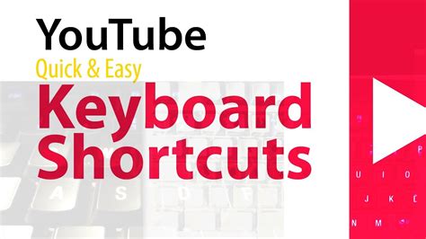 Useful YouTube Keyboard Shortcuts YouTube