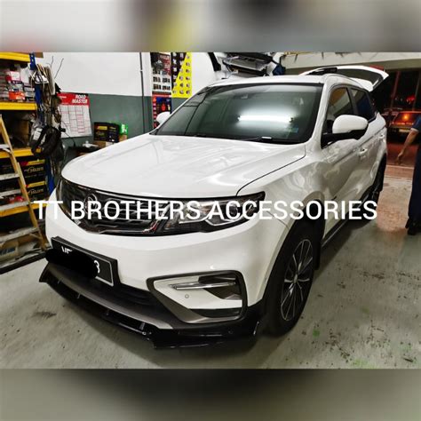 Ready Stock Proton X70 Front Bumper Diffuser Lips Skirting Shopee