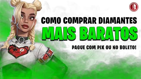 Como Comprar Diamantes Mais Barato E Pagar Pix Ou Boleto No