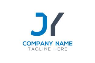 Letter JY Logo Design Vector Template Graphic By Rana Hamid Creative