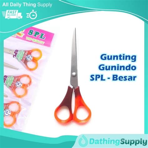 Jual Gunting Kertas Besar Gunindo Spl Cm Stainless Steel Scissors