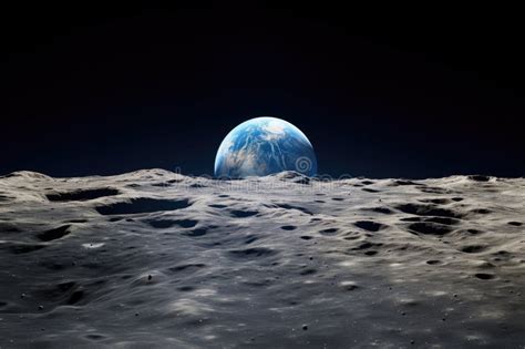 Experience The Awe Inspiring View Of The Earth From The Moon