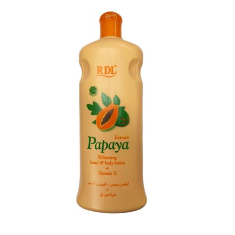 Rdl Extract Papaya Whitening Body Lotion Ml