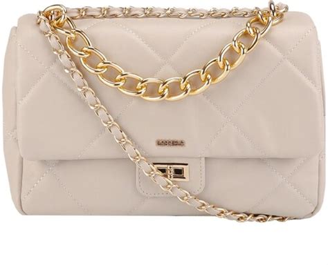 Bolsa Tiracolo Pequena Gabriela Matelass Corrente Off White Glami Br