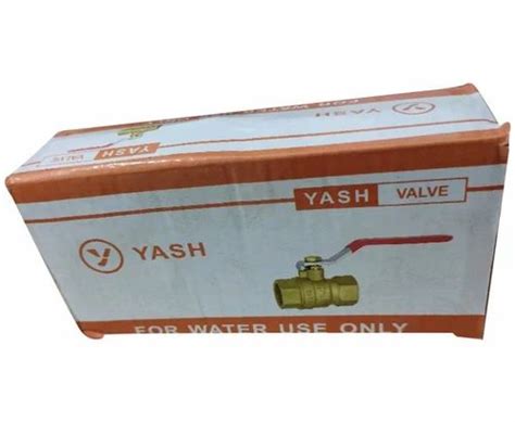 Yash 3inch Brass Ball Valves At Rs 543 Piece In Madurai Id 26308601833