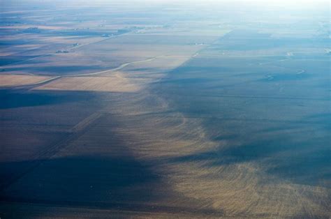 Washington Il Tornado Path Through Fields Aerial View Tornado Aerial