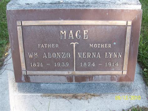 William Alonzo Mace 1870 1939 Find A Grave Memorial