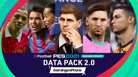 EFootball PES 2021 Datapack 2 0 Update Overview GamingonPhone