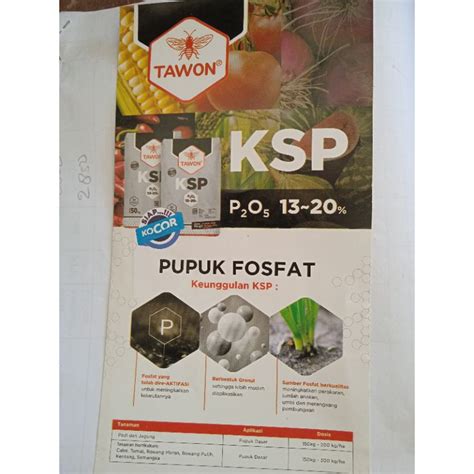 Jual Pupuk FOSFAT KSP Kemasan 50 Kg TAWON Shopee Indonesia