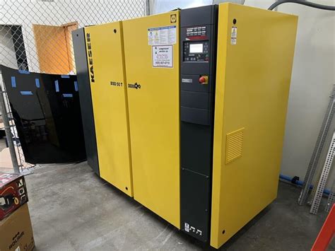 Kaeser Bsd T Rotary Screw Compressor W Low Hours Gallon