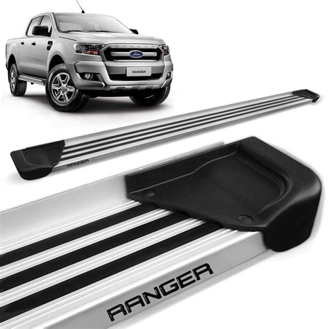 Estribo Lateral Ranger CD 2013 A 2023 Aluminio Natural A1 General Car