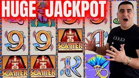 Omg Huge Jackpot On High Limit Cleopatra Slot Las Vegas Slots Huge