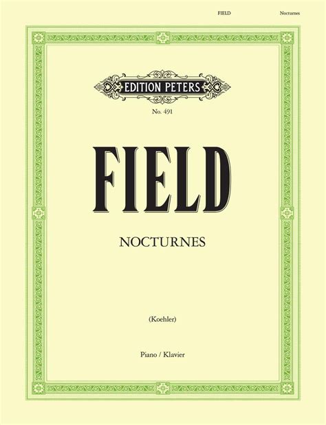 Amazon.com: Field: Nocturnes: 9790577083902: John Field, Louis Köhler ...