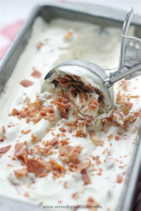 Bacon Ice Cream Served Up With Love