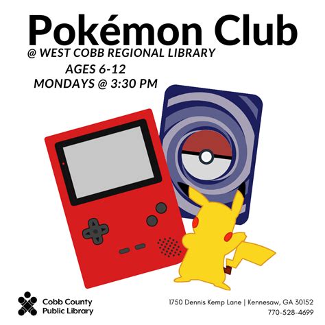 Pokémon Club | Cobb County Georgia