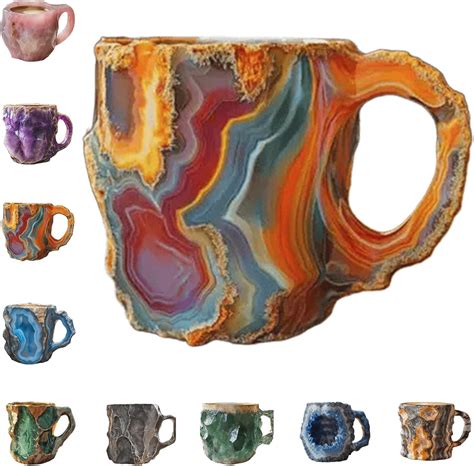 Amazon Mineral Crystal Coffee Mugs New Crystal Mineral