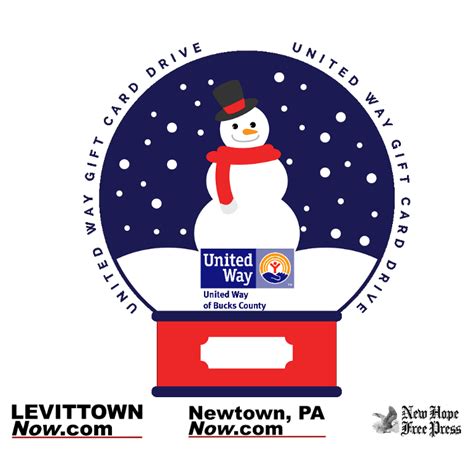 United Way Of Bucks County Running Annual Holiday Gift Card Drive For