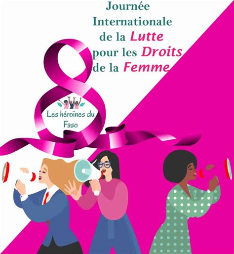 08 Mars 2020 Journée Internationale De La Lutte Pour Les Droits De La