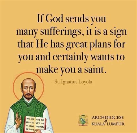 Ignatius Of Loyola Pray For Us That We Become Saints Description From