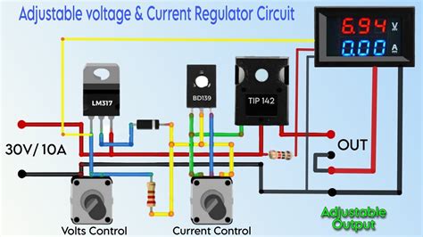 DIY Simple 0 30V 0 10A DC Variable Power Supply Voltage And Current