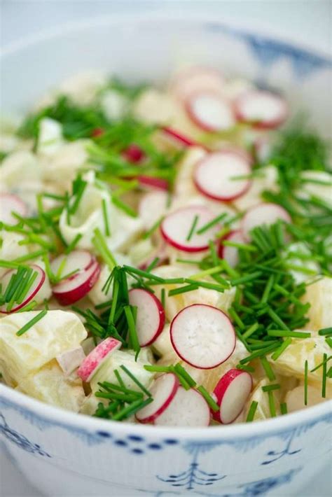 Kartoffelsalat Sommerens Bedste Opskrift Marinas Mad