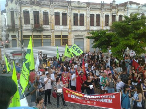 Csb E Feserp Mg Participam De Ato Unificado Das Mulheres Contra A