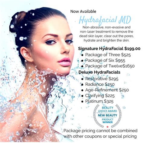 HydraFacial MD price package - Premier Spa and Laser Center