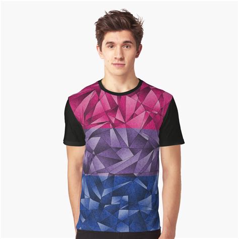 Abstract Bisexual Flag T Shirt For Sale By Liveloudgraphic