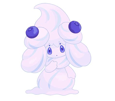 Pokemon Alcremie Blueberry By Ultimateditto On Deviantart