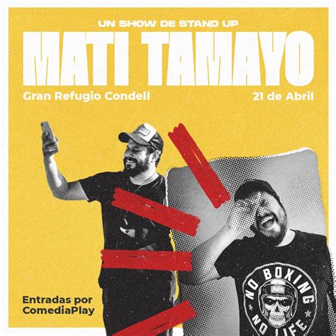 Mati Tamayo En Santiago Viernes 21 De Abril Comediaplay