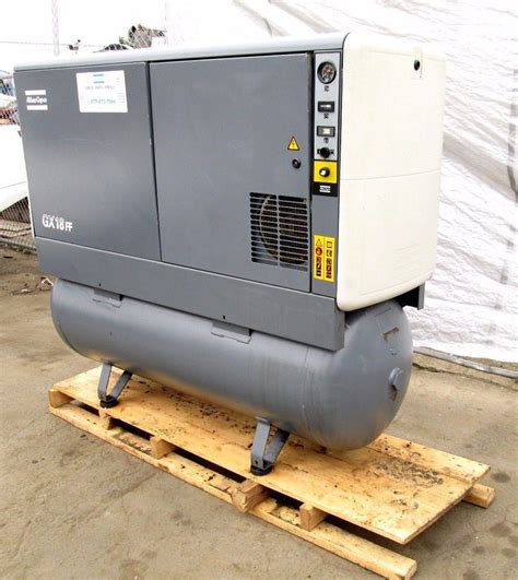 2002 ATLAS COPCO MODEL GX 18 FF OIL INJECTED ROTARY AIR COMPRESSOR W