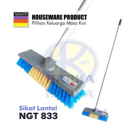 Jual Sikat Lantai Deluxe Nagata Ngt Sikat Dorong Pembersih Toilet