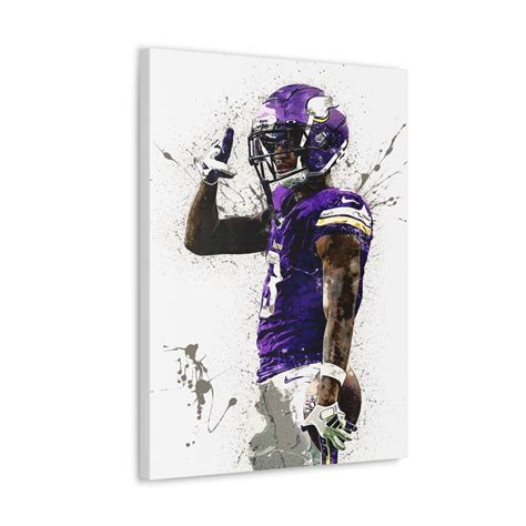 Jordan Addison Poster Touchdown Celebration Minnesota - Etsy