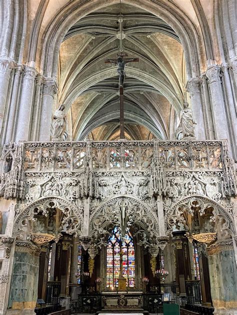 Le jubé de l église Sainte Madeleine de Troyes