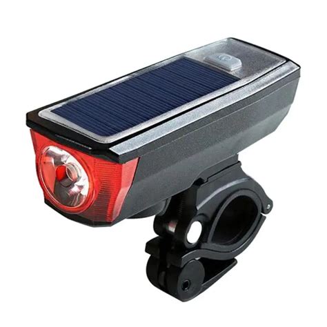 Solar Usb Charging Bicycle Mountain Bike T Led Headlightbike Light