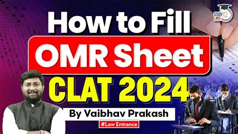 How To Fill Omr Sheet Clat 2024 Clat Strategy Studyiq Law