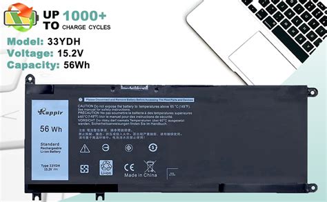 Amazon 56WH 33YDH Laptop Battery For Dell Inspiron 17 7000 7779