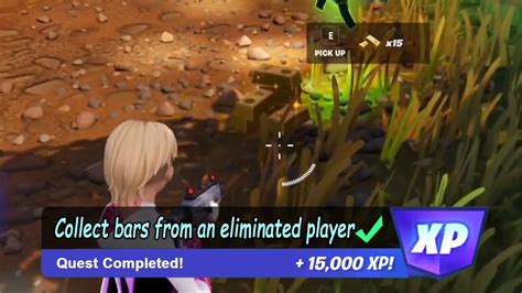 Collect Bars From An Eliminated Player In Different Matches Fortnite