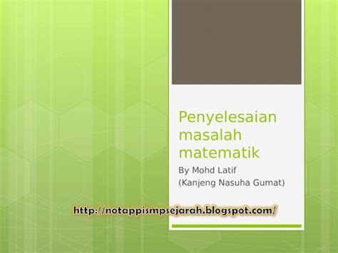 PPT Strategi Penyelesaian Masalah 15 DOKUMEN TIPS