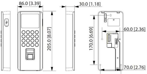 Dahua Asi J Pw Inch Tft Display Screen Access Standalone User Guide