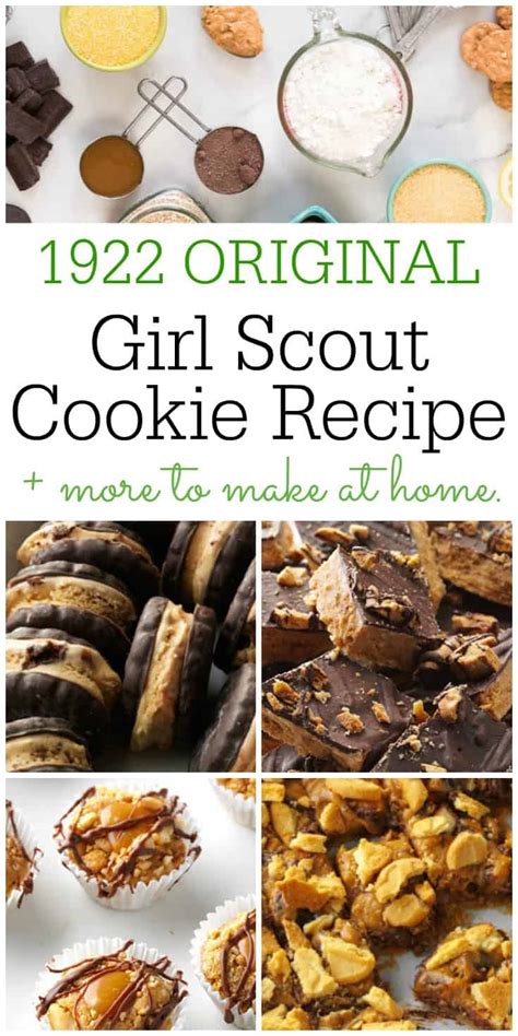 Girl Scout Cookies Original Recipe From 1922 31 Daily