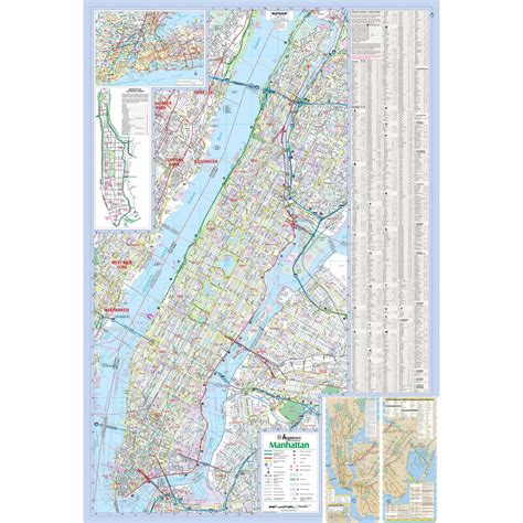 Manhattan NY Wall Map » Shop City & County Maps – Ultimate Globes