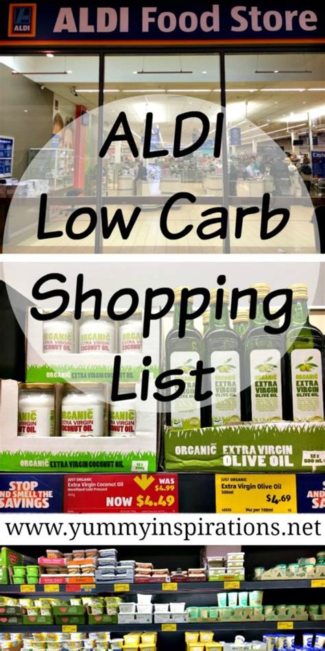 Aldi Low Carb Shopping List Keto Diet Foods Video Grocery Haul