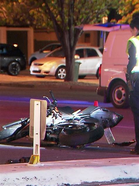 Motorcyclist Dies After Hitting Streetlight Pole At Adelaide