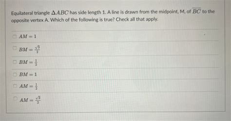 Answered Equilateral Triangle Aabc Has Side Bartleby