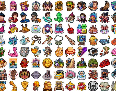 Badges Pixel Art On Behance